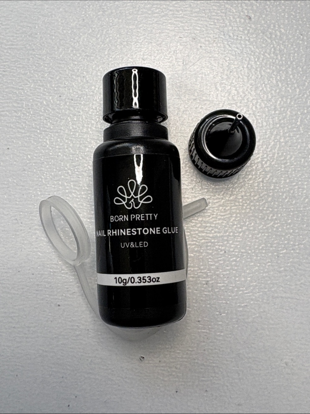 ✨Free with bundle purchase✨ Black Nail Rhinestone Glue UV & LED